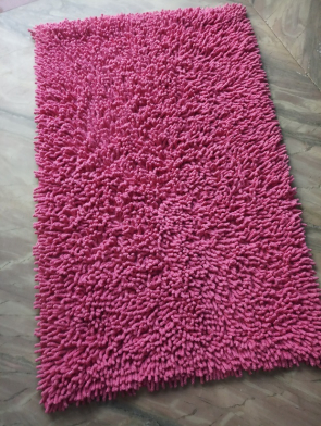 Chenille Shaggy Bathmat || PASSION EXPORTS