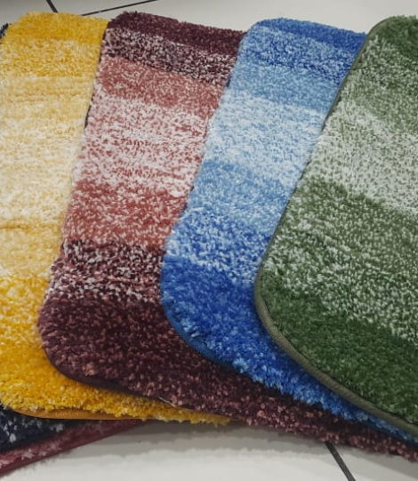 Bathroom Rugs Mat 24 x 16 MILANCH by PASSION EXPORTS, Extra Soft Absorbent Microfiber Bath Rugs, Rubber Backing, Quick Dry, Machine Washable Bath Mats